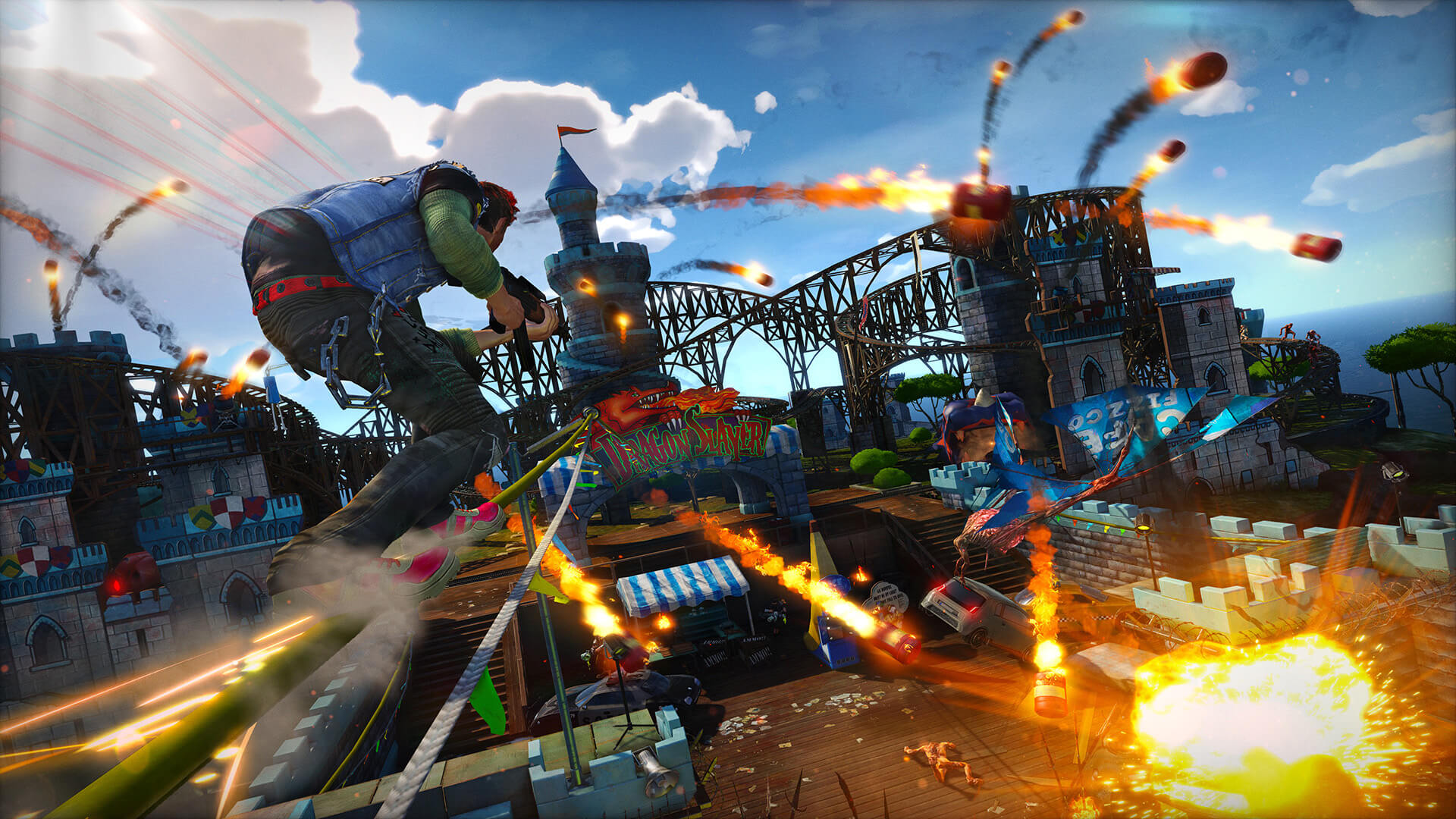 جزییات سیستم مورد نیاز Sunset Overdrive + چندین اسکرین‌شات نسخه PC بازی