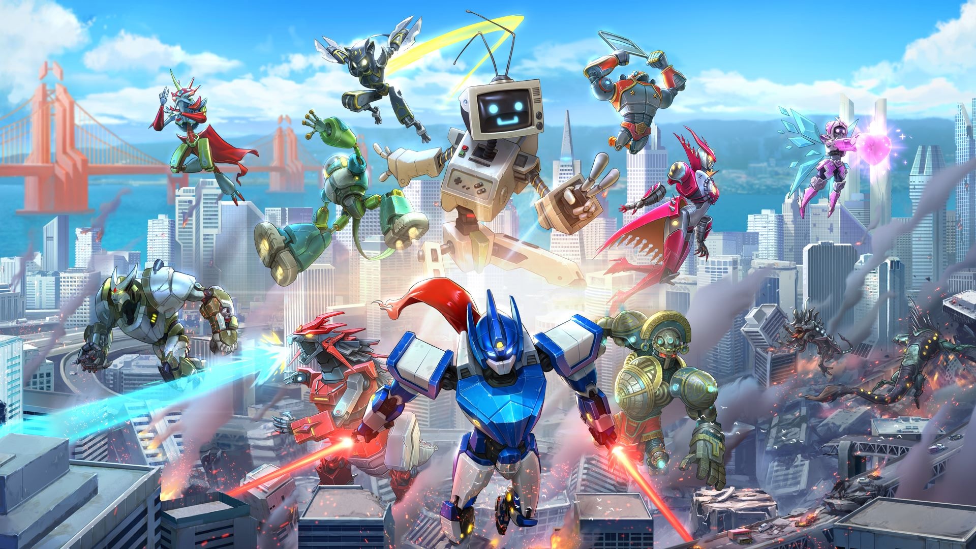 نقد و بررسی بازی Override: Mech City Brawl