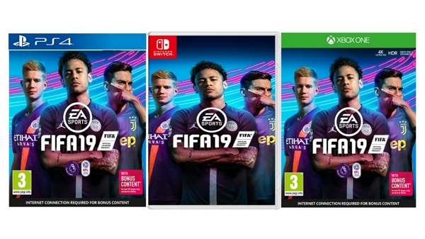 عدم حضور کریستیانو رونالدو در کاور جدید FIFA 19   