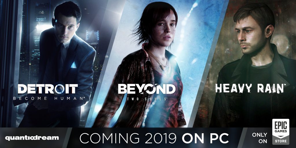 3 بازی Detroit: Become Human ،Heavy Rain و Beyond: Two Souls به پلتفرم PC خواهند آمد