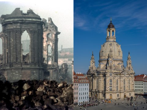 8 ساختمان مشهور در سراسر جهان که پس از یک فاجعه بزرگ بازسازی شدن1