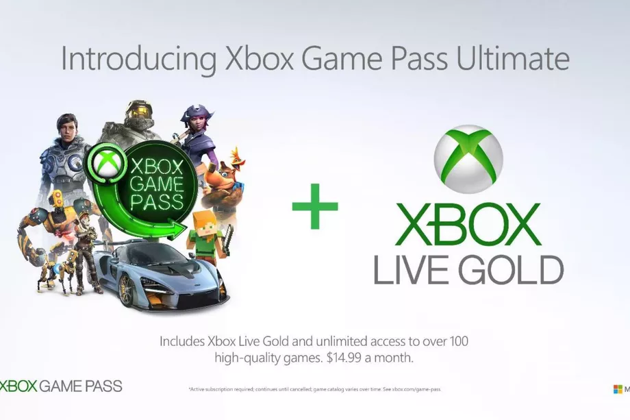 سرویس Xbox Game Pass Ultimate خدمات Xbox Live و Game Pass را ترکیب کرده و آن را در حق اشتراکی $14.99 دلاری جای می‌دهد